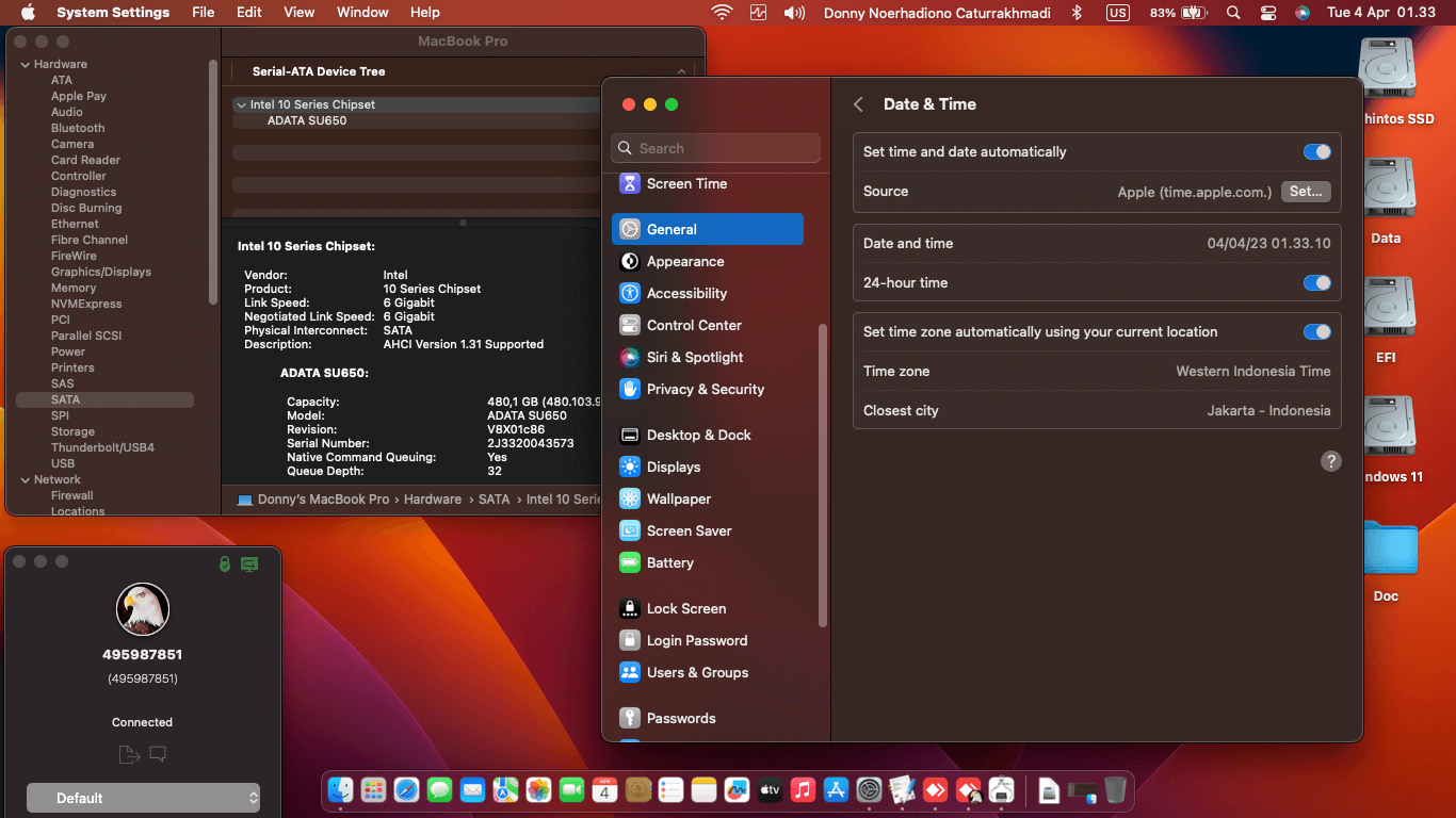 Lenovo Thinkpad X260 6th Dual Battery [SkyLake   Intel HD 520 + PS2 SMBUS]   OpenCore 8
